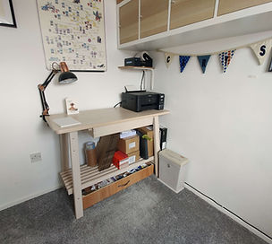 Where the magic happens - my order packing station