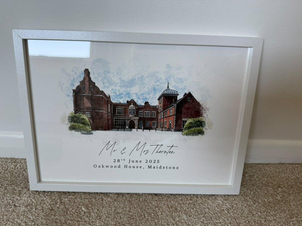 Wedding Venue Artwork Commission