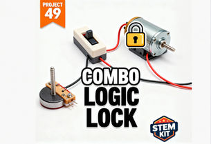 Project 49 - Combo Logic Lock "K-12 JUNO STEM KIT"