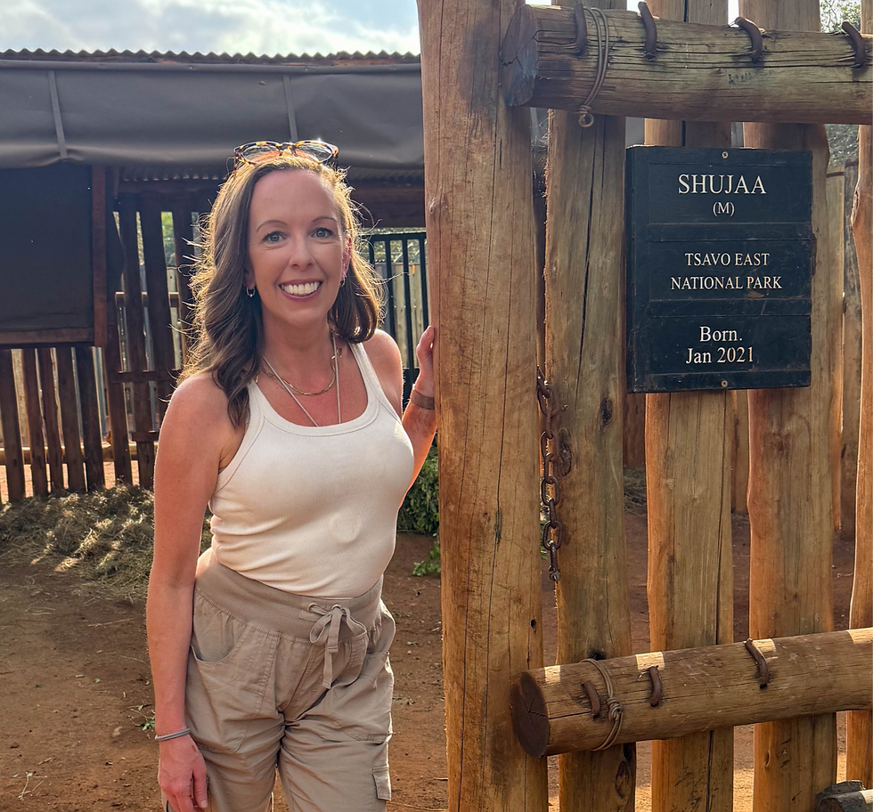 Behind the scenes tour of Shujaa's sleeping quarters