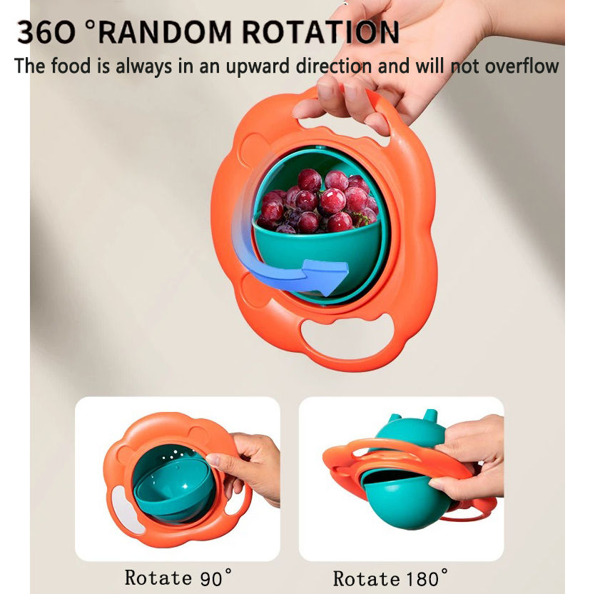 Thumbnail: 360° Spill-Proof Gyro Bowl