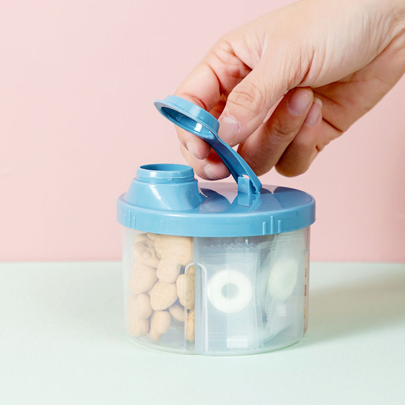 Thumbnail: Portable Baby Formula Dispenser with 4 Compartments