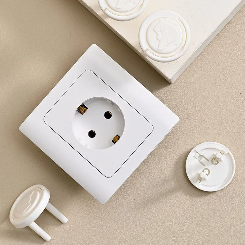 Thumbnail: 10-Pack Baby Socket Covers | Child Safety Plug Protectors for UK Outlets