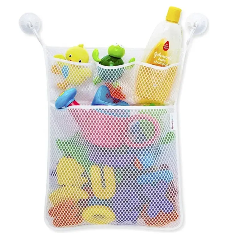 Thumbnail: Baby Bath Toy Storage Bag | Quick-Dry Mesh Organiser for Bath Toys