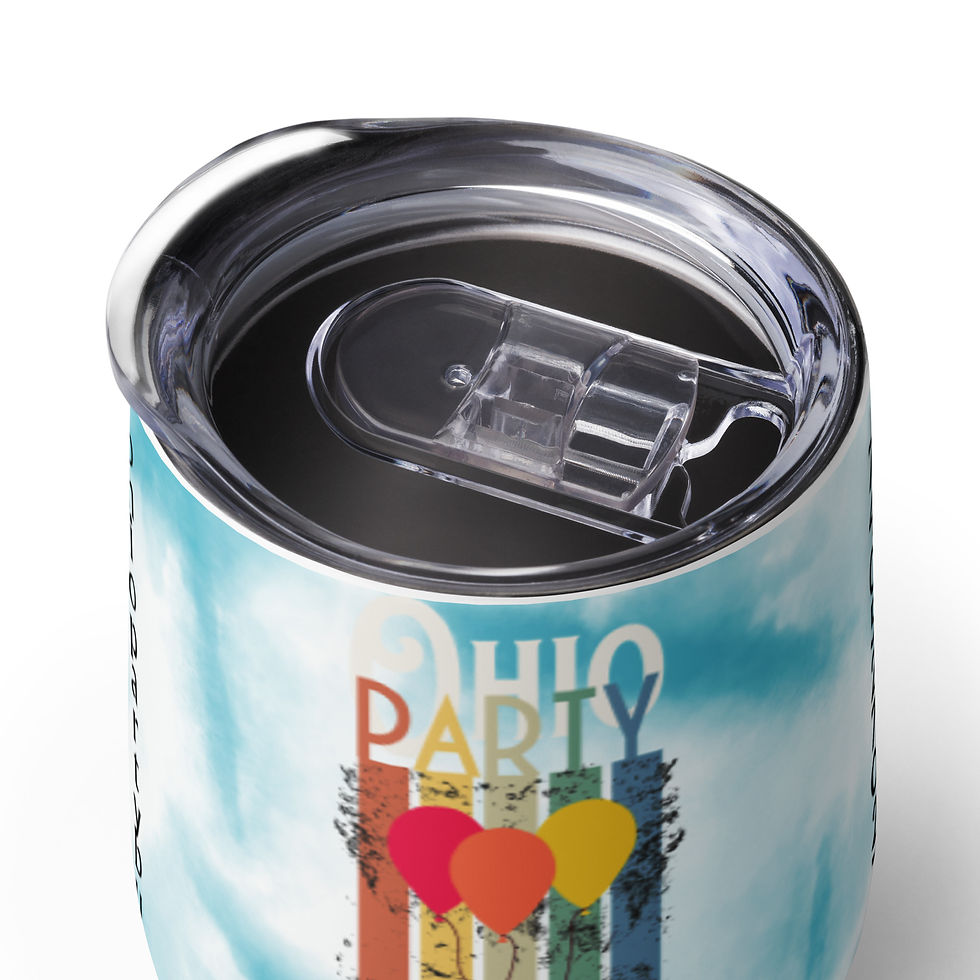 Thumbnail: Ohio Party Bus Wine Tumbler