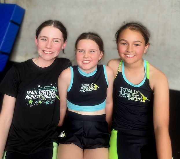 Kids smiling