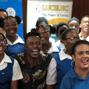 The Air Born Academy's CEO Cory Carson Inspires High School Music Students at St. Lucia Jazz Festival Event