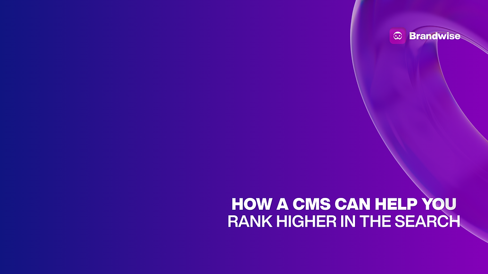 How a CMS Can Help You Rank Higher in The Search
