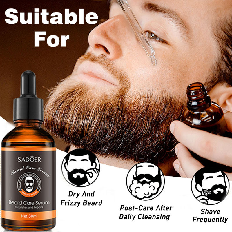 サムネイル： Men's Beard Care Gift Set – Beard Oil & Beard Balm Bundle
