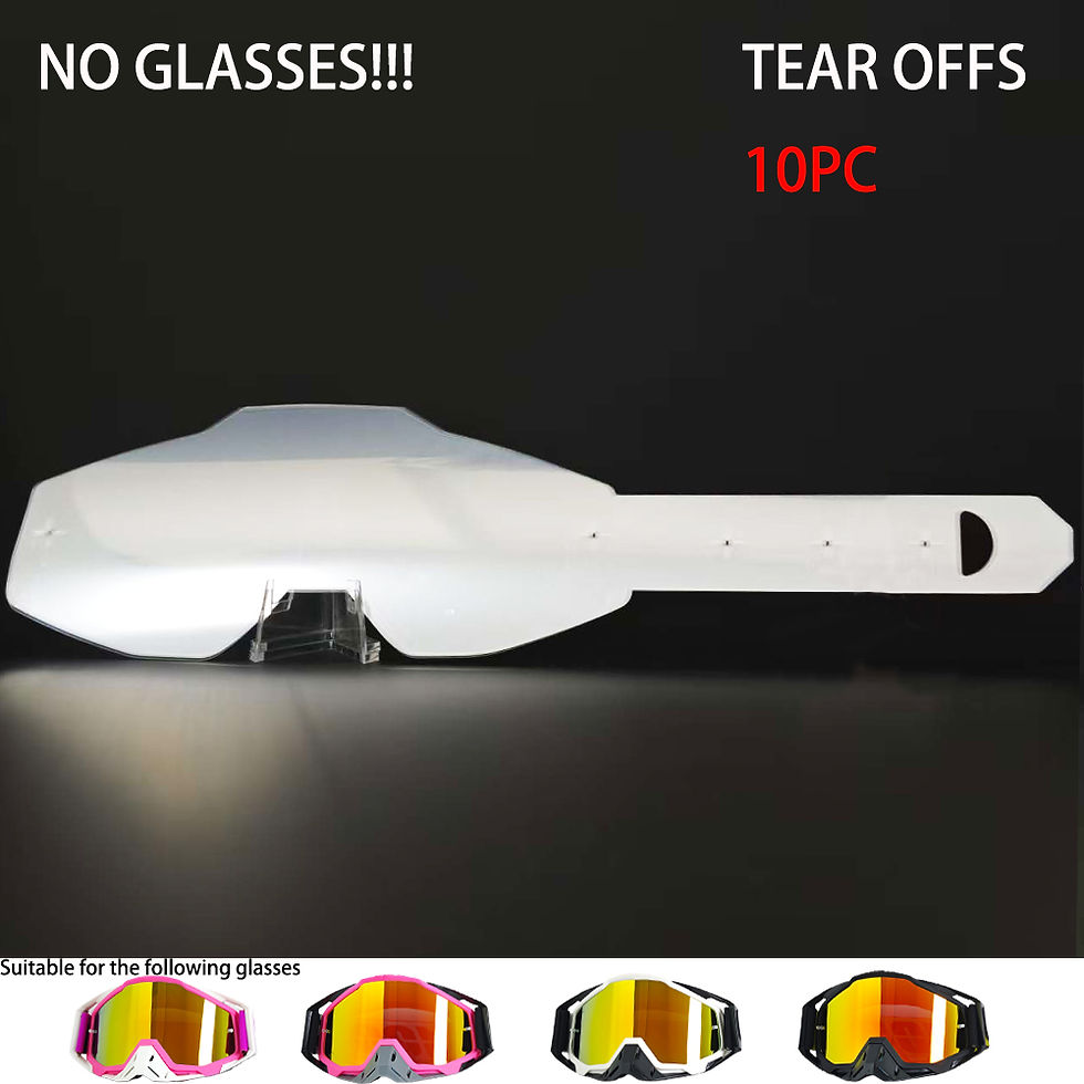 Thumbnail: Universal Motocross Riding Glasses – Premium PC Lens Dirt Bike Goggles