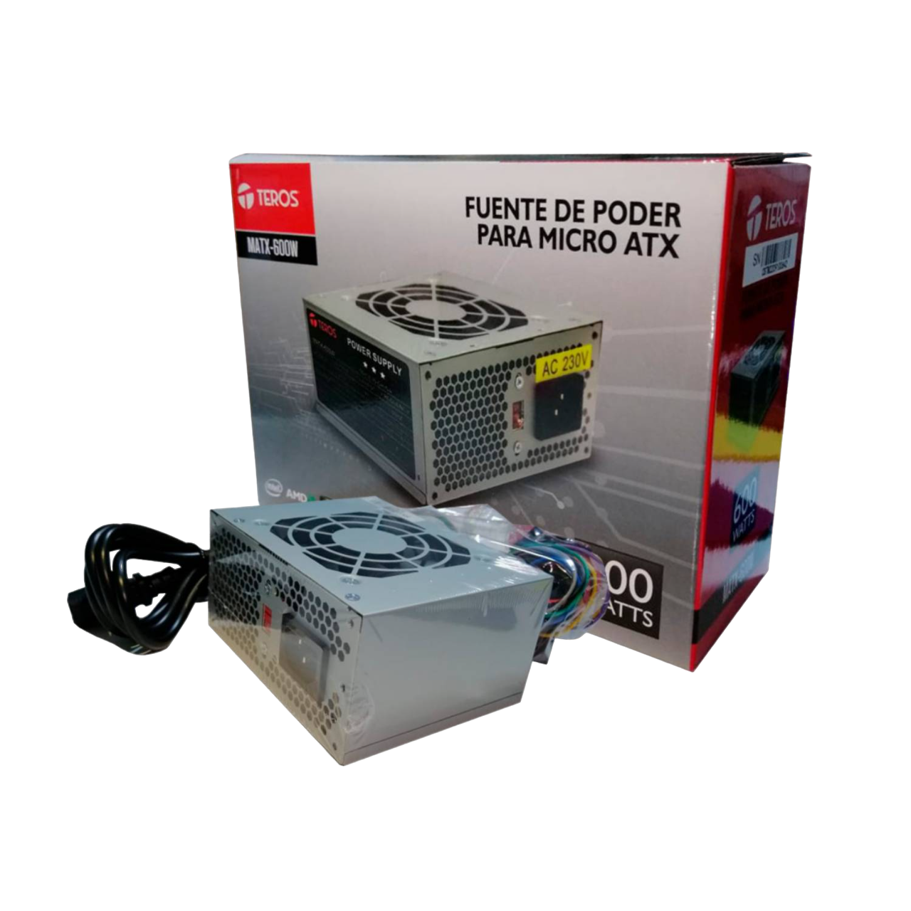 Fuente Teros Micro ATX