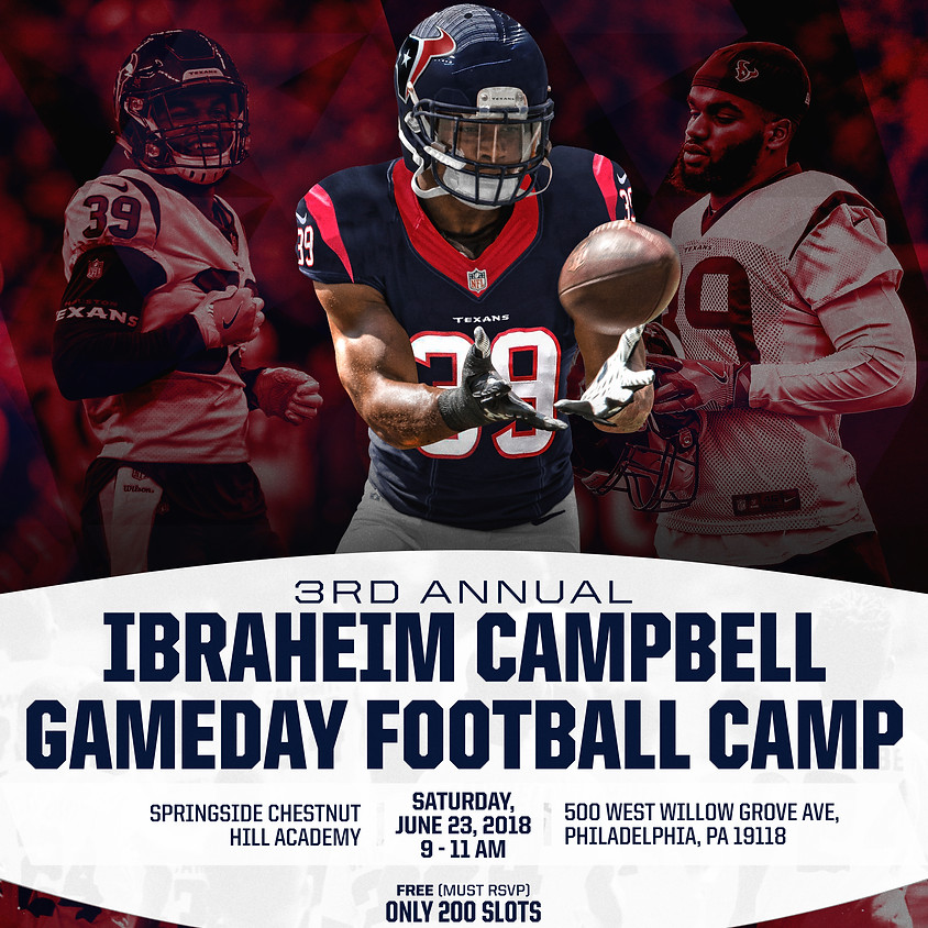 Ibraheim Campbell Youth Football Camp