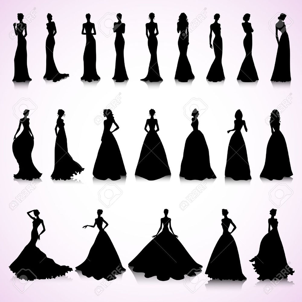 Shape up! (A guide to bridal dress silhouettes)