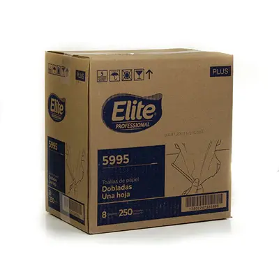 TOALLA INTERDOBLADA BLANCA ELITE C/2000