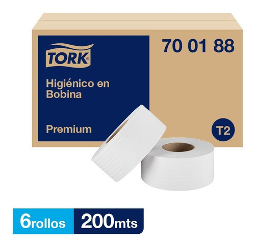 Tork Dispensador Higiénico Inox +, Higiénico Bobina Premium HD 6 Rollos ...