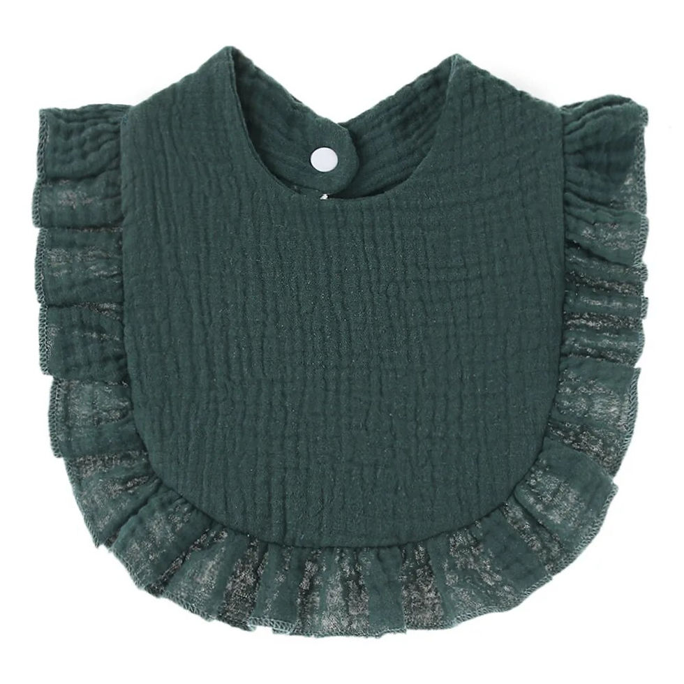 Thumbnail: Soft Cotton Adjustable Baby Infant Bib 