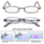 Thumbnail: Unisex Anti Blue Light Reading Glasses: Computer Goggles for Men and Women