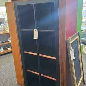 Sturdy Rustic Handmade Bookcase w/Door