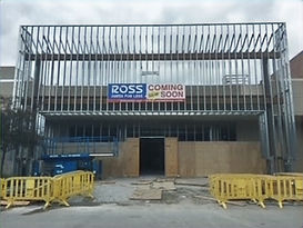 Retail Entrance Structural Framing