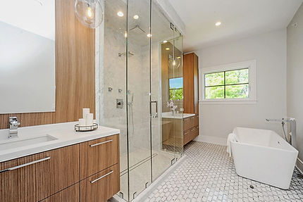 Master Bathroom Remodeling and Interior Design by Magdalena Kiebala Interiors