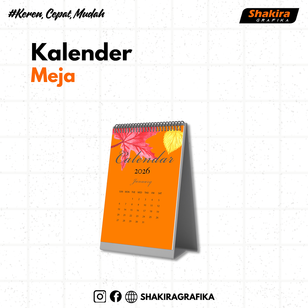 Kalender Meja Potrait