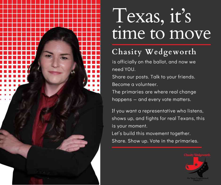 Chasity Wedgeworth for US Congress