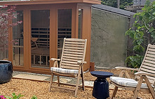Outdoor sauna