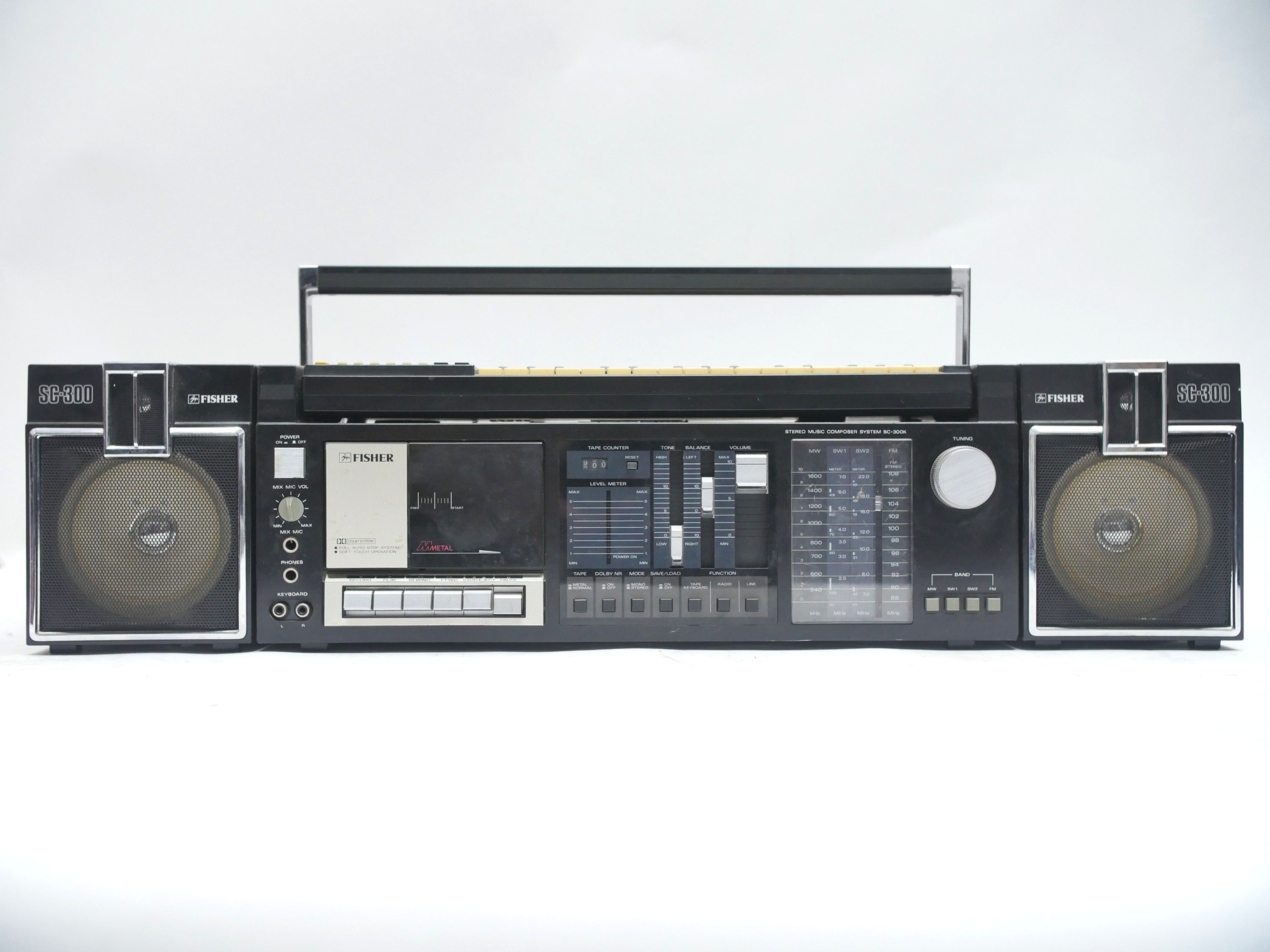 Fisher SC-300 Keyboard Boombox (Rental Only)