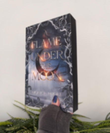 A Flame Under the Moon Sprayed Edges - Preorder 