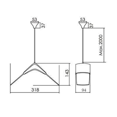 Thumbnail: 自在飛翔吊燈 II