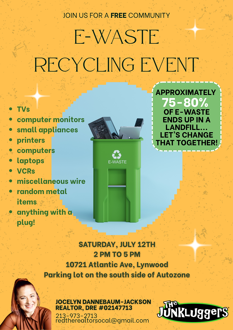 FREE Community E-Waste Recycling Event