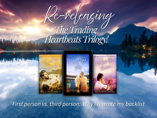 First person vs. third person: Why I rewrote my backlist