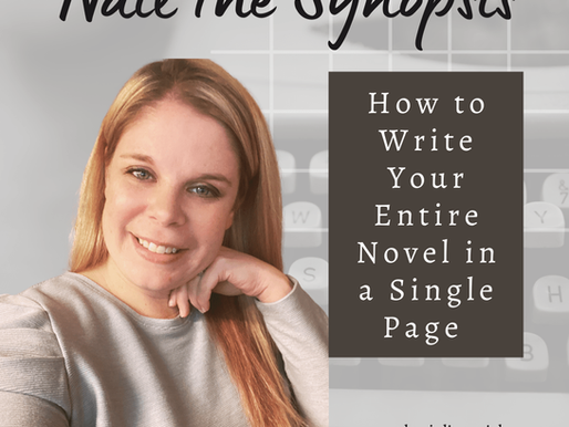Nail the synopsis: How to write your entire novel in a single page
