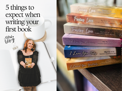 5 things to expect when writing your first book