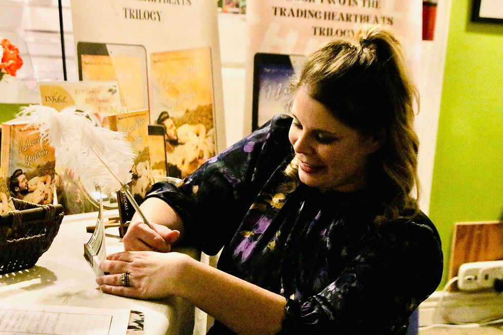 That's not a genuine smile. That's the smile of a girl trying to hold it together.