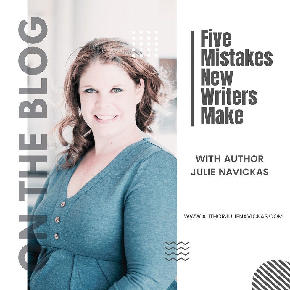 The top 5 mistakes new writers make