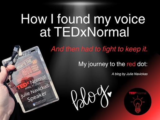 How I found my voice at TEDxNormal—and then had to fight to keep It