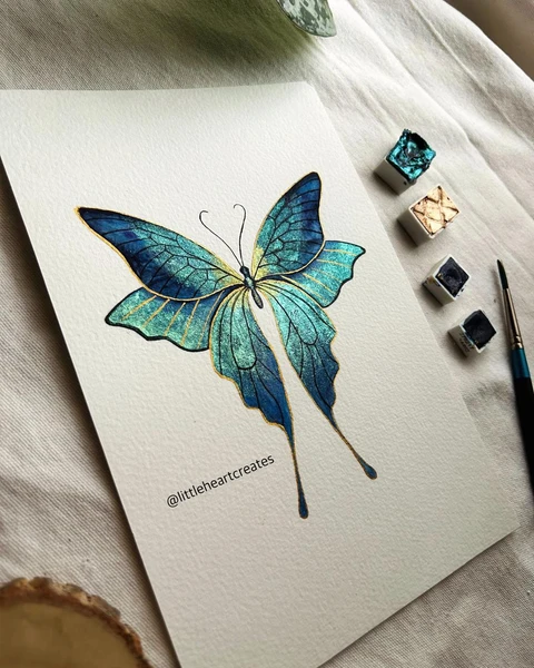 Online watercolor course