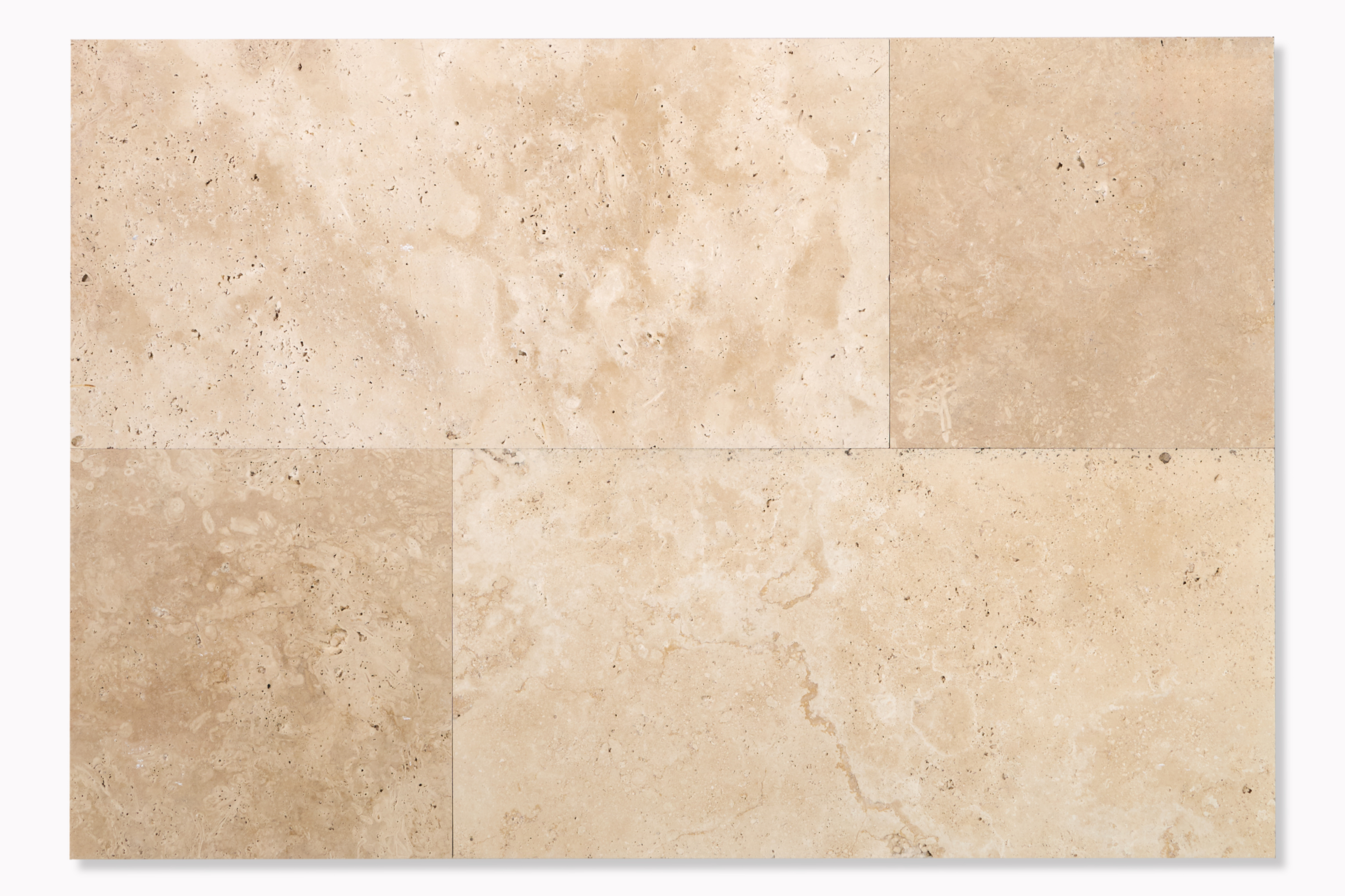 Травертин Light Brushed standart 1,2*30,5*61 см