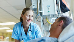 Research findings on Reiki being used in hospitals for support in cancer oncology patients