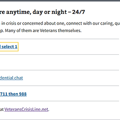 Crisis Line Options image