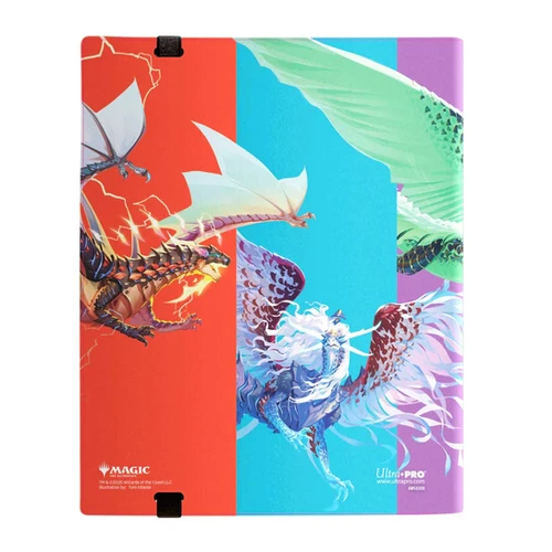 Ultra PRO Classeur 12 Poches – Tarkir Dragonstorm – 480 Cartes Magic – Artwork Collector Par Michal Ivan Et Ivan Shavrin