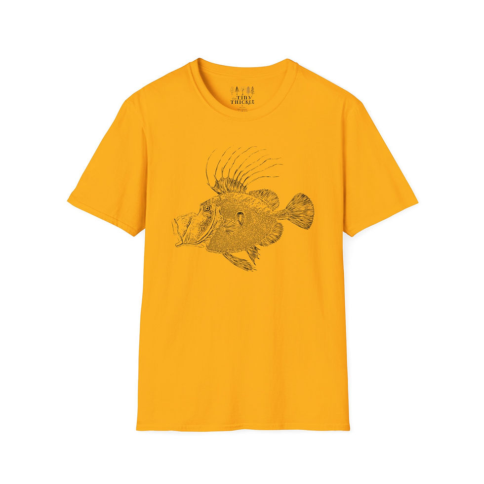Thumbnail: Angler Fish T-shirt front view