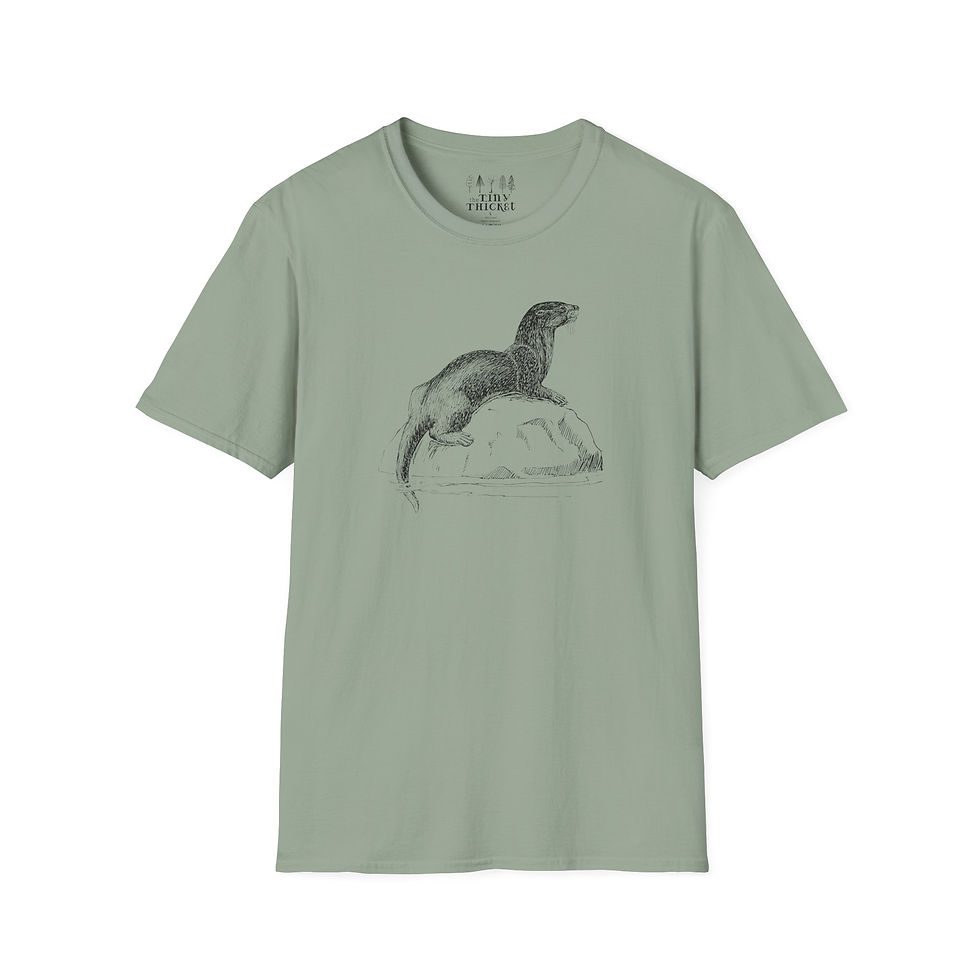 Thumbnail: River Otter T-Shirt Front View
