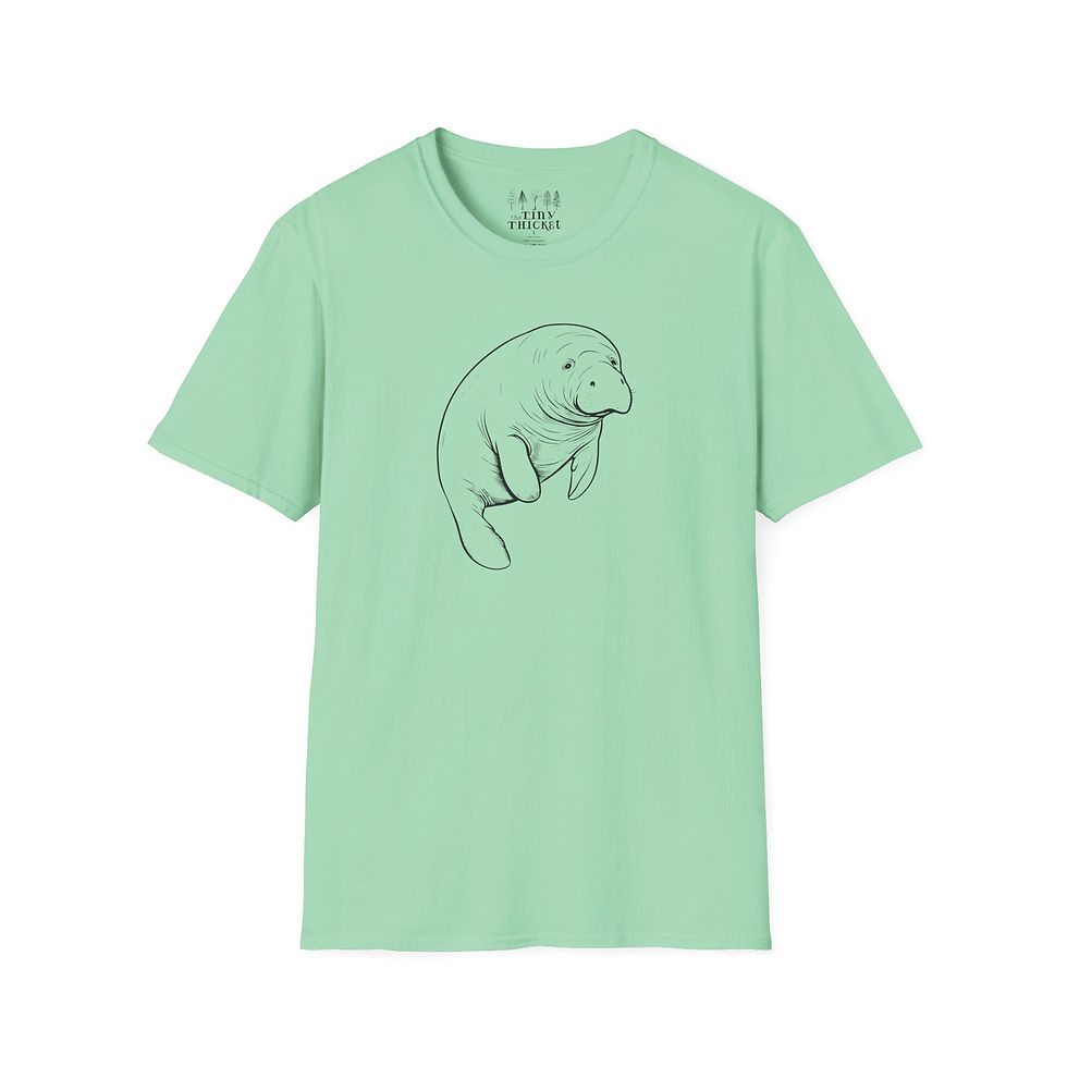 Thumbnail: Manatee T-shirt Front View