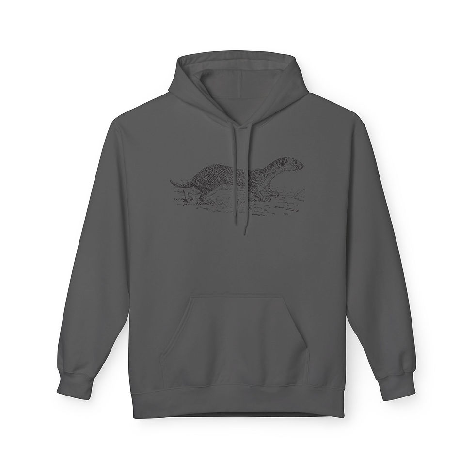 Thumbnail: weasel hoodie front view