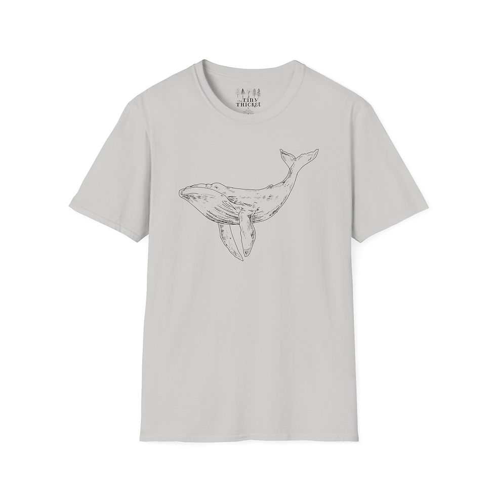 Thumbnail: Humpback Whale T-shirt front view