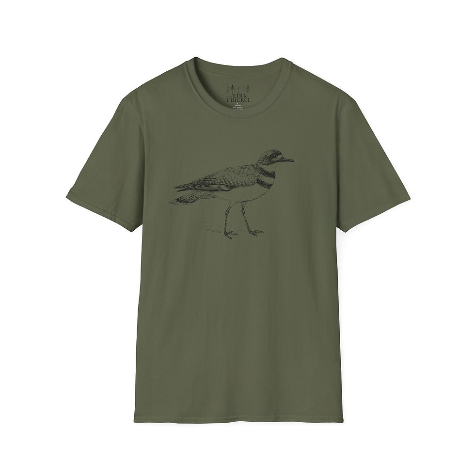 Thumbnail: Killdeer t-shirt front view