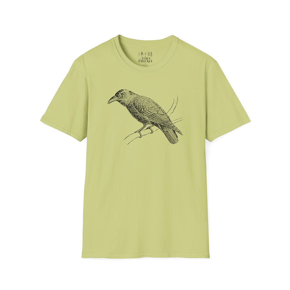 Thumbnail: Crow T-Shirt Front View