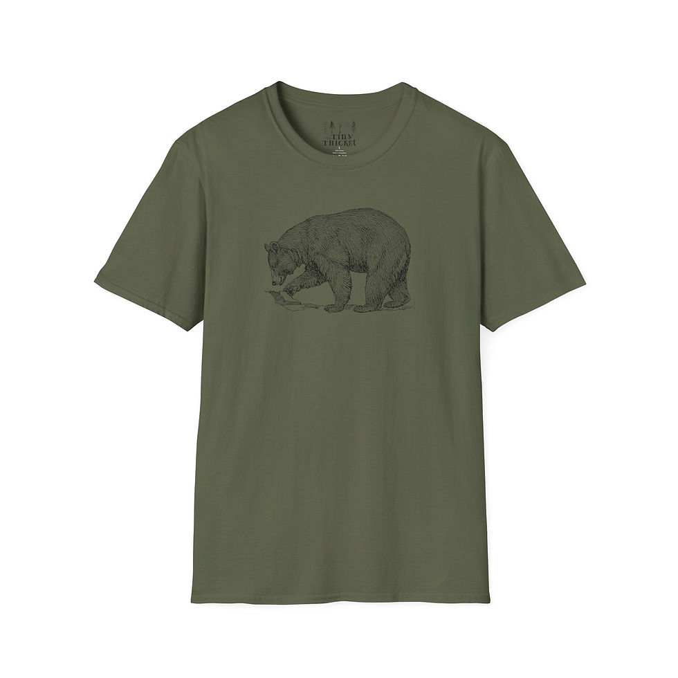 Thumbnail: Brown Bear t-shirt front view